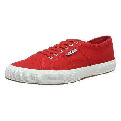 Superga Unisex Fashion Trainers Low-Top Sneakers Red Red White US