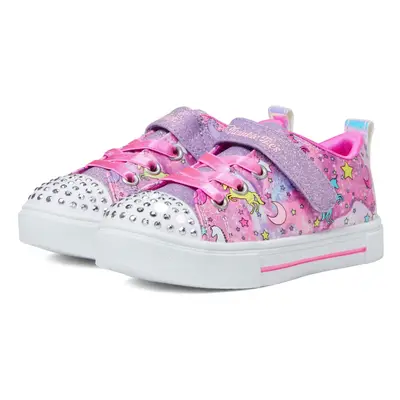 Skechers Kids Twinkle Toes Twinkle Sparks - Unicorn Drea Sneaker Pink