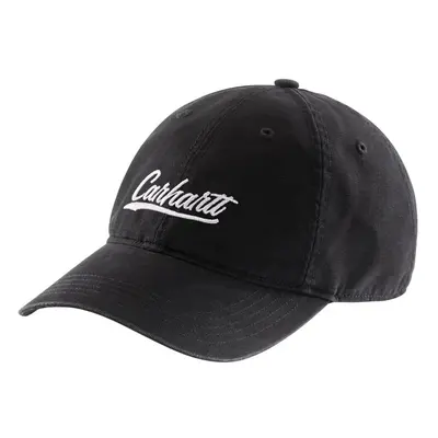 Carhartt womens Canvas Script Graphic Baseball Cap Black One Size US