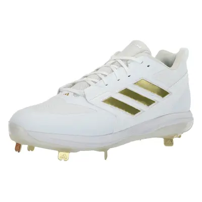 adidas mens Icon White/Gold Metallic/White