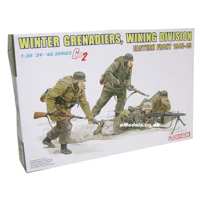 Dragon Models 1/35 German Winter Grenadiers Wiking Division Eastern