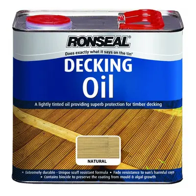 Ronseal DOCL25L 2.5L Decking Oil - Clear