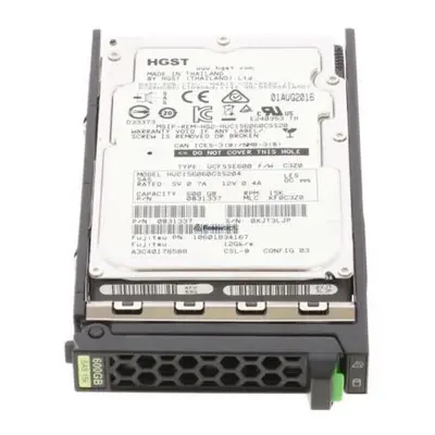 Fujitsu 600GB Internal Hard Drive Hot Swap SAS RPM 2.5" S26361-F5531-L560