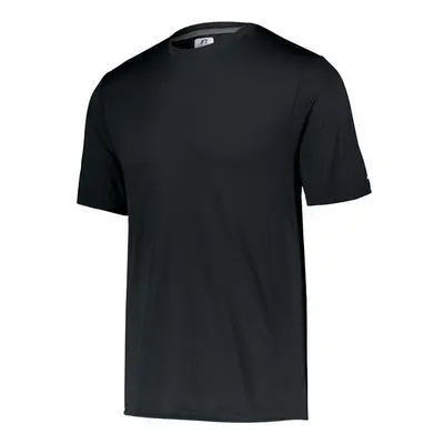 Russell 629X2M.BLK.S Adult Dri-Power Core Performance T-Shirt, Black - Small