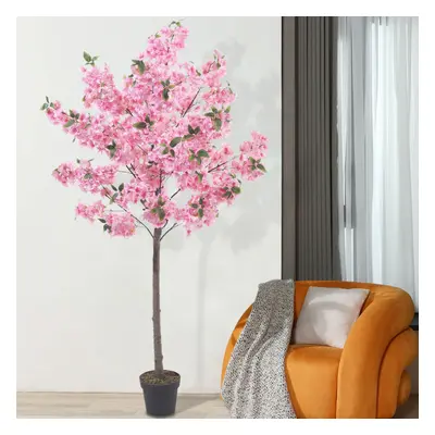 180cm Artificial Cherry Blossom Tree in Pot for Decoration