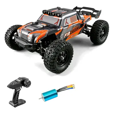 RTR 1/12 2.4G 4WD 50km/h Brushless RC Cars Fast Off-Road LED Light Truck Models Toys