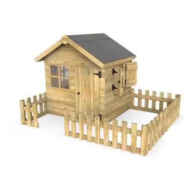 (Robin) Rebo Orchard 4ft x 4ft Childrens Wooden Garden Playhouse