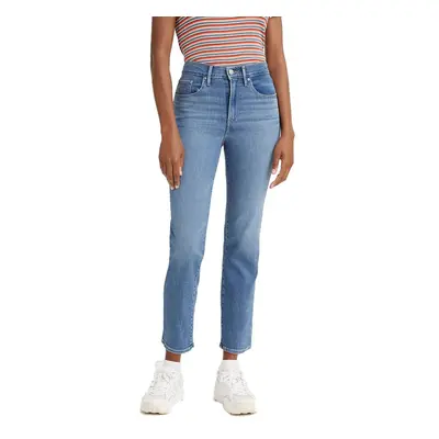 Levis Womens High Rise Straight crop Jeans Tribeca Moves