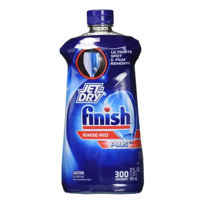 Finish Jet-Dry Plus Dishwasher Rinse Aid Fl Oz