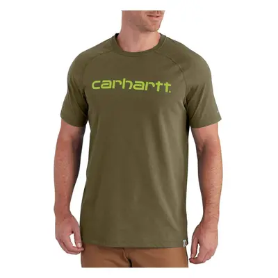 Carhartt Men's Force Cotton Delmont Graphic Short Sleeve T Shirt (Regu