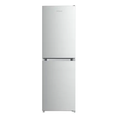 Statesman F01754LFS Freestanding 50/50 Fridge Freezer Low Frost with Freezer Compartments, Silve