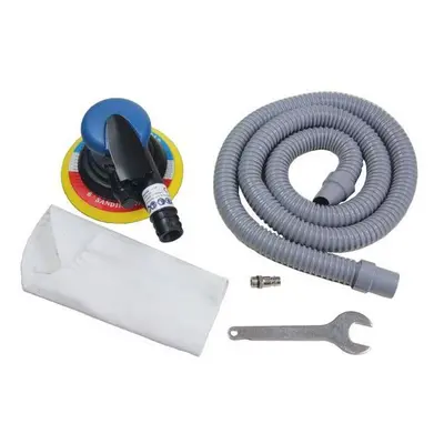 US PRO Tools 6" 150mm Air Dust Free DA Orbital Palm Sander With Dust Extractor