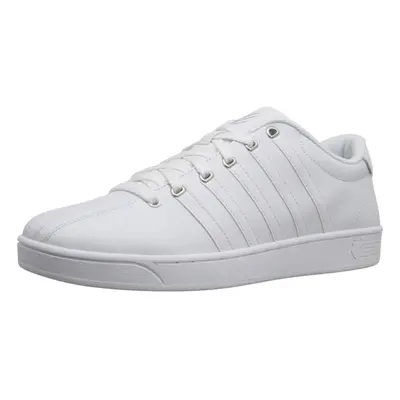 K-Swiss Men's Court Pro II CMF Sneaker White/Silver 10.5