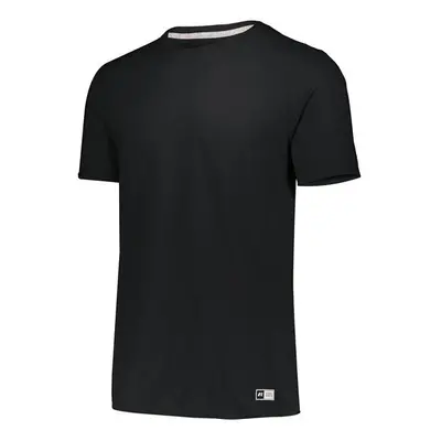 Russell 64STTM.BLK.L Adult Essential T-Shirt, Black - Large