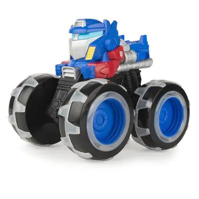 John Deere Kids TOMY Transformers Optimus Prime Monster Treads Lightning Wheels Toy, Light Up Mo