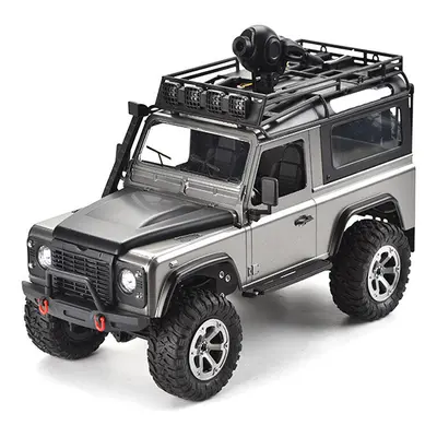 (Silver with Camera) 1/12 2.4G 4WD Full Proportional Off Road Crawler RC Car Vehicle Models