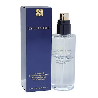 Estee Lauder Set + Refresh Perfecting Makeup Mist for Women, 3.9 Ounce