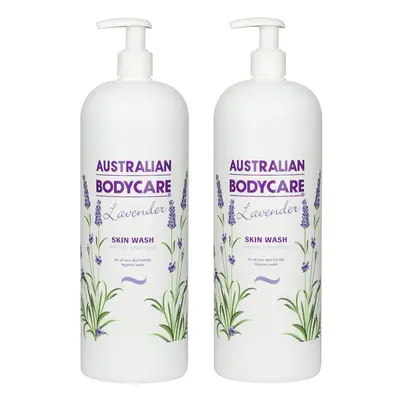 Australian Bodycare Lavender Skin Wash 1000ml Duo Pack