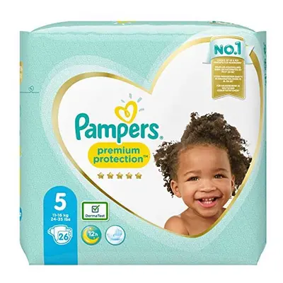 Pampers Premium Protection Size 5, Nappies, kg - kg