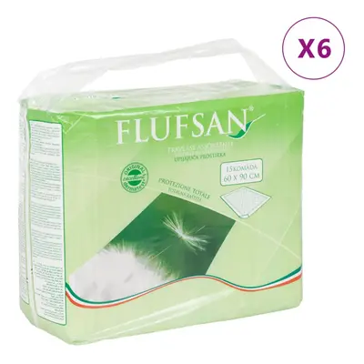 Flufsan Incontinence Bed Pads Absorbent Bed Sheets Protective Mats pcs