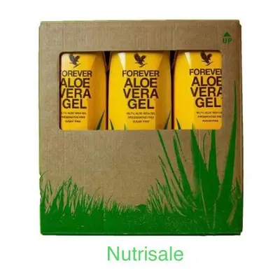 (Forever Living Aloe Vera Gel Tripack ( X3 Litter)) Forever Living Aloe Vera Gel