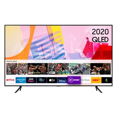 Samsung QE55Q60TA Q60T Inch Smart 4K Ultra HD QLED Freeview HD and Freesat