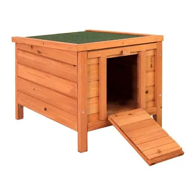 Pet Hutch with Run Wooden Cage Small Animal Lock