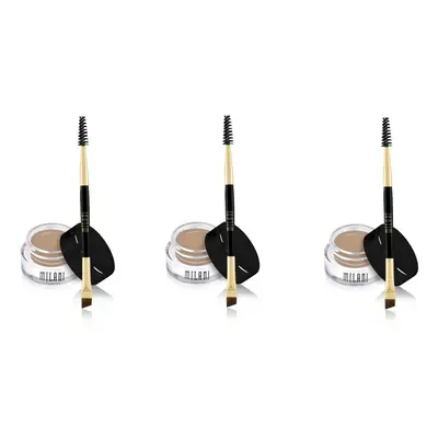 Milani Stay Put Brow Colour Natural Taupe 2.6g x3