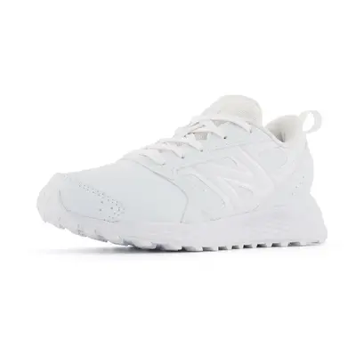 New Balance Kid's Fresh Foam V1 Lace-up Running Shoe White/White