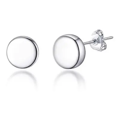 Philip Jones Sterling Silver Round Earrings