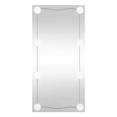 (30 x cm) vidaXL Wall Mirror Makeup Mirror Hanging Mirror Glass Rectangle Cosmetic Mirror