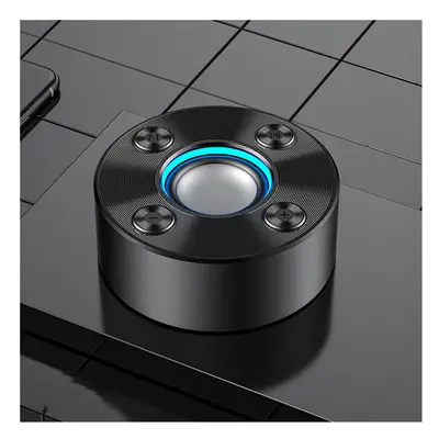 (Black) Portable Wireless Bluetooth 5.0 Speaker Subwoofer TWS Interconnection 2800mAh Battery Li