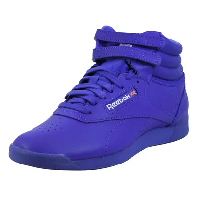 Reebok Women's Freestyle Hi High Top Sneaker Solar Purple/Solar Purpl