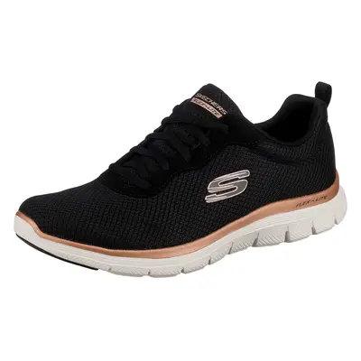 Skechers Women's Flex Appeal 4.0 Sneaker Bkrg=Black Rose Gold