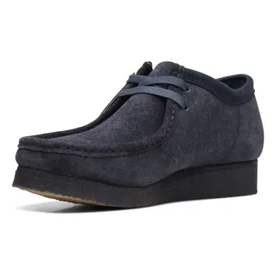 Clarks Men's Wallabee (Ink Hairy Suede) (us_footwear_size_system adul