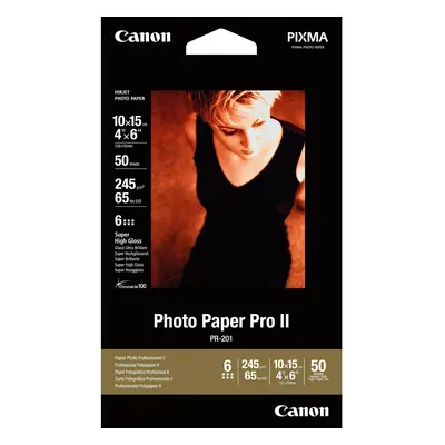 Photo Paper Pro II 4"" x 6"" (50 Sheets) (2737B011)