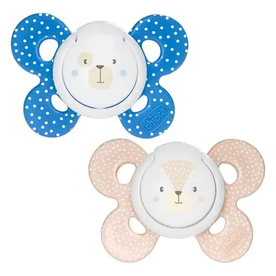 Chicco Physio Comfort Baby Silicone Soother Months, Pack of 2, Assorted Colours