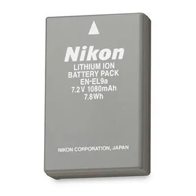 Nikon EN-EL9a Lithium-Ion (Li-Ion) 1080mAh 7.2V rechargeable battery