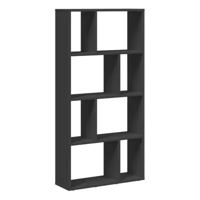 (black, x x cm) vidaXL Bookcase Bookshelf Storage Cabinet Book Stand Book Rack Engineered Wood