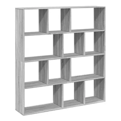 (grey sonoma, x x 141.5 cm) vidaXL Book Cabinet Bookcase Storage Shelf Bookshelf Book Rack Engin