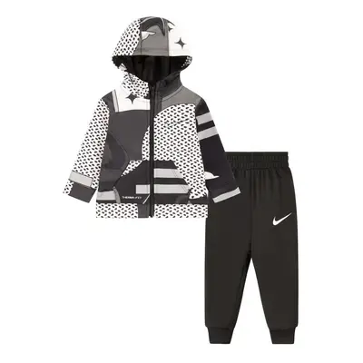 Nike Baby Boy All Day Play All Over Print Hooded Jacket & Jogger Pants