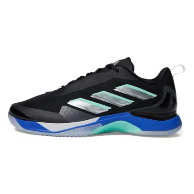 adidas Women's Avacourt Clay Sneaker White/Silver Metallic/Pulse Mint