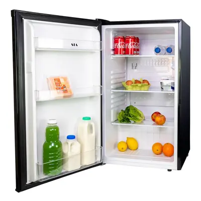 SIA LFS01BL/E 48cm Black Freestanding 91L Under Counter Larder Fridge