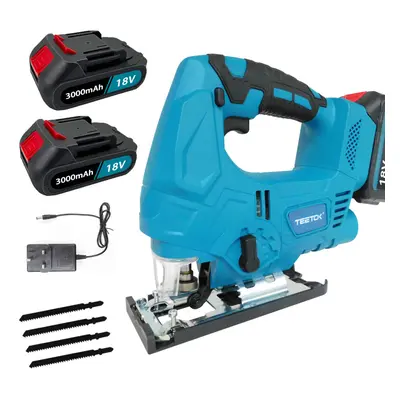 Cordless Brushless Jigsaw+2Battery 5.5A+Charger-Makita Compatible