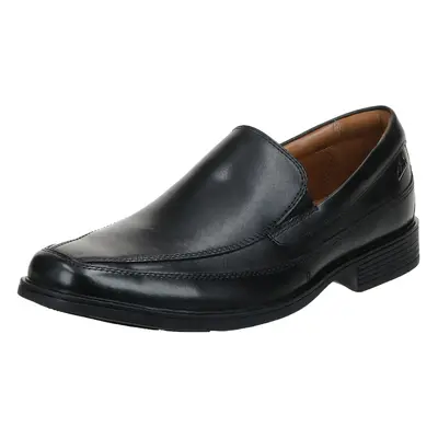 Clarks mens Tilden Free Loafer Black Leather US