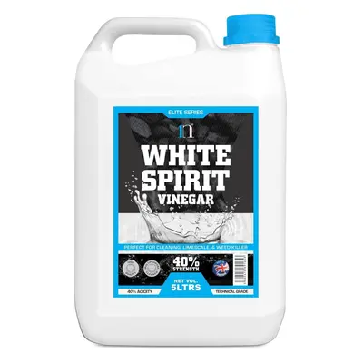 (5 Litres X 2) Very Strong White Vinegar (40%) Cleaning Limescale