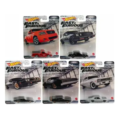 Hot Wheels Premium Fast & Furious Complete Set of Diecast Vehic