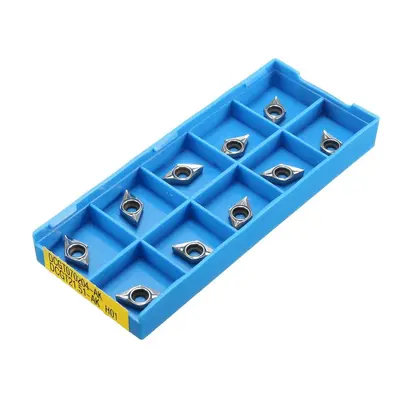 10pcs DCGT0702-AK H01 / DCGT21.51-AK Inserts Used for Aluminum Turning Tool Holder Cutter