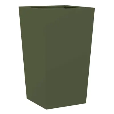 (olive green, x x cm/ pcs) vidaXL Garden Planters Outdoor Flower Pot Patio Raised Bed Planter Bo