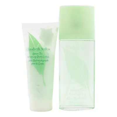 Elizabeth Arden - Green Tea Coffret: Eau Parfumee Spray 100ml/3.3oz + Refreshing Body Lotion 100